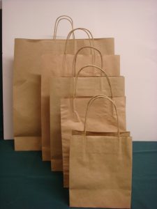 Brown kraft bags