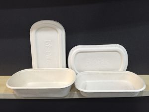 750ml and 1000ml Sugarcane lunch box with T Lock lids (125 per pack) Lids and bases sold seperately